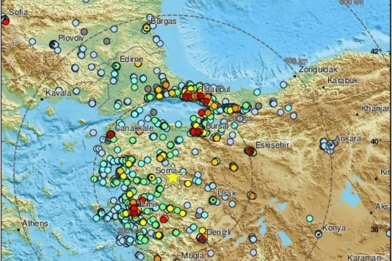 JAK ZEMLJOTRES POGODIO TURSKU!