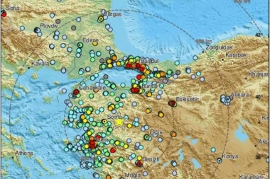 JAK ZEMLJOTRES POGODIO TURSKU!