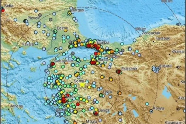 JAK ZEMLJOTRES POGODIO TURSKU!