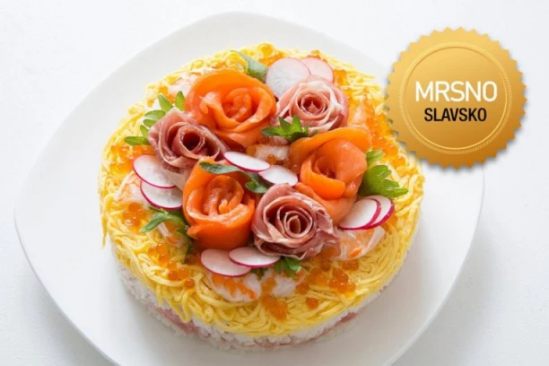 SAVRŠENA SLANA TORTA KOJA OSVAJA OČI I NEPCA: Lagano slavsko predjelo očaravajućeg ukusa