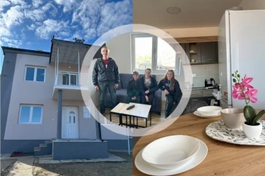 Od zgarišta do potpuno nove kuće za porodicu Žmurić iz Male Ivanče