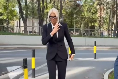 KARLEUŠA STIGLA NA SUĐENJE, OVAKVU JE NISTE VIDELI NIKADA: Raspalila brutalnu paljbu po Ceci! (VIDEO)