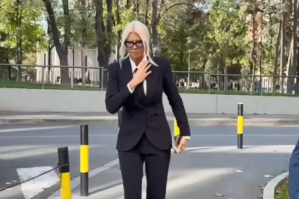 KARLEUŠA STIGLA NA SUĐENJE, OVAKVU JE NISTE VIDELI NIKADA: Raspalila brutalnu paljbu po Ceci! (VIDEO)