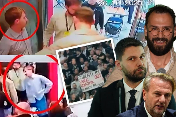 ŠOK-SAZNANJE! Najbliži saradnici Ostoje Mijailovića u Partizanu UVELI NA TRIBINE čoveka s transparentom koji VREĐA PREDSEDNIKA VUČIĆA! (FOTO)