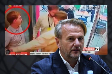 SRAMOTA! Ostoja ćuti ko zaliven na pitanja OTKUD PROVOKATOR koji vređa predsednika Vučića sa KK Partizan na međunarodnim utakmicama