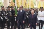 "NAŠA ZEMLJA MOŽE DA BUDE MOST I SNAŽAN PARTNER KOJI POVEZUJE CENTRALNU AZIJU SA EVROPOM": Predsednik Vučić se oglasio iz Uzbekistana (FOTO)