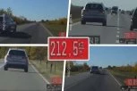 VOZIO PREKO 200 KILOMETARA NA ČAS KA ZRENJANINU BEZ SAOBRAĆAJNE DOZVOLE! Zaustavili ga presretači! (VIDEO)