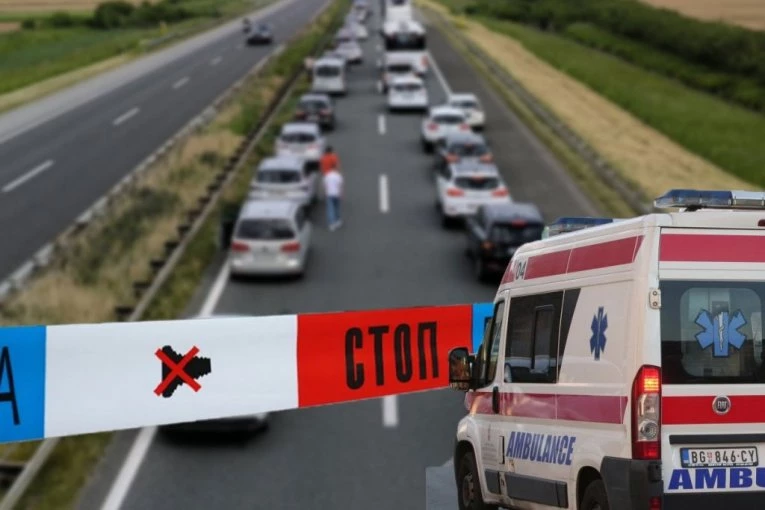 KOMBI UDARIO U CISTERNU! Više udesa na auto-putu ka Novom Sadu: Potpuni zastoj u saobraćaju! (VIDEO)