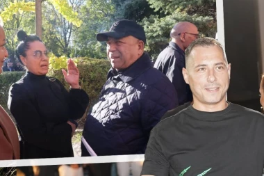 RODITELJE MIKIJA DUDIĆA ZADESILA TRAGEDIJA! Zlata Petrović i Hasan Dudić slomljeni na sahrani, on ne zna šta se dešava! (FOTO)
