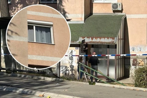PRVE SLIKE SA MESTA PUCNJAVE NA VOŽDOVCU! Vlasnik stana primetio rupe od metaka, policija traga za pucačem! (FOTO)