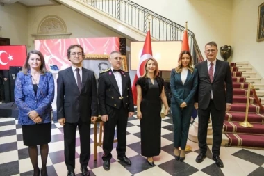 "NASTAVLJAMO DA JAČAMO PARTNERSTVO"! Mesarović na prijemu povodom Nacionalnog dana Republike Turske!