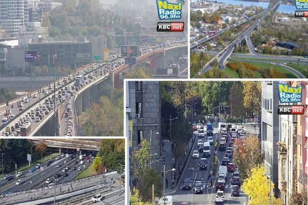 KOLAPS GDE GOD DA KRENETE! Katastrofalne gužve u Boegradu - ceo grad "u crvenom"! (FOTO)