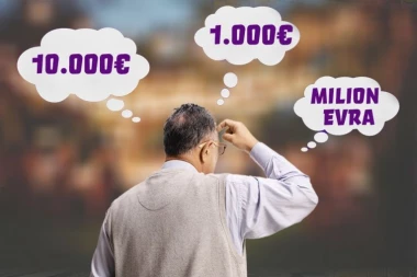 DA IMATE SAMO 1 SEKUND DA ODGOVORITE: Šta biste izabrali - MILION EVRA ODMAH ILI 10.000 U MINUTI!