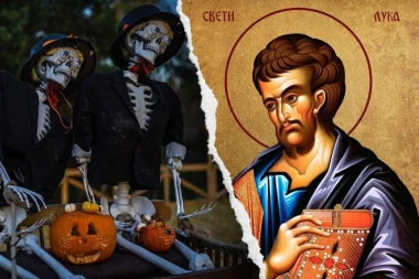 NOĆ VEŠTICA ILI SVETI LUKA - ŠTA SUTRA SLAVIMO? Da li više Srba ipak bira kostime i maske ili pali slavsku sveću