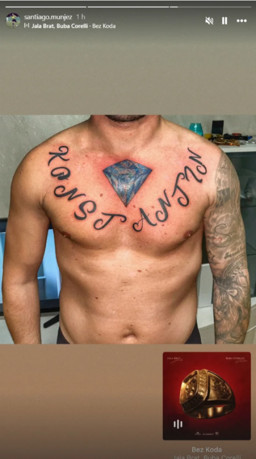 SVI SE PITAJU GDE JE DETETU MAMA: Munjez se ne odvaja od malog Konstantina - ovim potezom RAZNEŽIO pratioce! (FOTO)