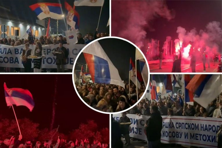 EMOTIVNI SNIMCI IZ JARČUJKA: Skoro 2.000 ljudi dočekalo Srbe sa Kosmeta! Narod pokazao jedinstvo u PODRŠCI PREDSEDNIKU VUČIĆU! (VIDEO)