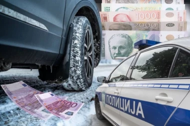 ZIMSKI PAKAO NA PUTEVIMA: Nemate gume – spremite se na kazne koje uništavaju novčanike!