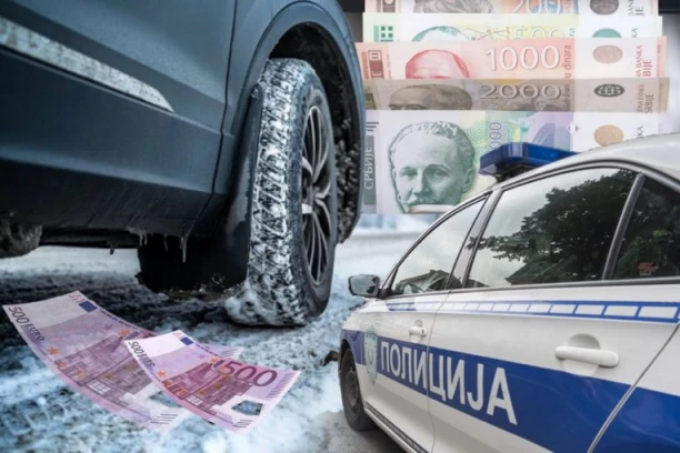 ZIMSKI PAKAO NA PUTEVIMA: Nemate gume – spremite se na kazne koje uništavaju novčanike!