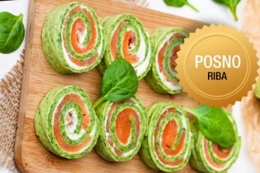 POSNI ROLAT SA LOSOSOM I SPANAĆEM: Predjelo koje je oduševilo goste na slavama – svi traže recept!