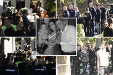 JECAJI ODZVANJAJU GROBLJEM! Reka ljudi ispraća poginulu porodicu na večni počinak: TRI SVEŠTENIKA SLUŽE OPELO! (FOTO, VIDEO)