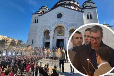 VUČIĆ PRISUSTVOVAO POMENU I ZAPALIO SVEĆU ZA STRADALE U NOVOM SADU: "Gospod neka podari mir, najpre u svakome od nas, a onda i među nama!" (FOTO, VIDEO)