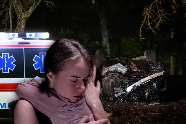 STRAVIČNA SAOBRAĆAJNA NEZGODA U GROCKOJ! Prevrnuo se automobil sa majkom i bebom - DETE POVREĐENO!