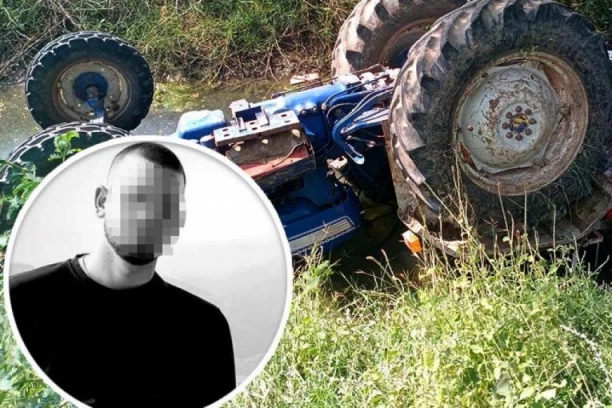 OVO JE TINEJDŽER (17) KOJI JE POGINUO NA TRAKTORU KOD JAGODINE! Ceo kraj zavijen u crno nakon nesreće! (FOTO)