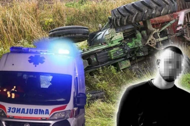 OVO JE UZROK STRAVIČNE NESREĆE U KOJOJ JE POGINUO MALOLETNIK IZ JAGODINE! Stradao na traktoru, uhapšen vozač automobila!