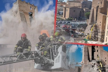 POGLEDAJTE TRENUTAK UŽASA: Pala kula u centru grada, ljudi ostali pod ruševinama (VIDEO)