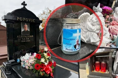 PORUKA NA GROBU SAŠE POPOVIĆA SEČE POPUT ŽILETA! Posetili smo njegovu večnu kuću nakon Suzaninog rođendana! (VIDEO)