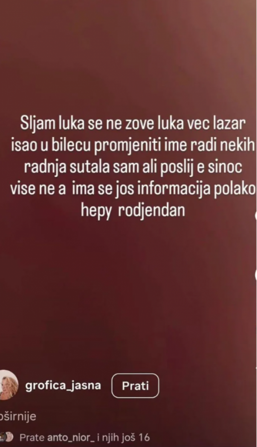 LUKA MENJAO IDENTITET?! Otkriveno njegovo PRAVO IME - ovo je vešto pokušao da SAKRIJE od NACIJE! (FOTO)