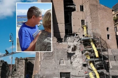 OVO JE BALKANAC KOJI JE POGINUO U URUŠAVANJU KULE U RIMU! Vrišteći dozivao spasioce, njegova supruga sve gledala! (FOTO, VIDEO)