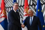 "ODLIČAN SASTANAK"! Predsednik Vučić sa Antonijom Koštom u Briselu! (FOTO)