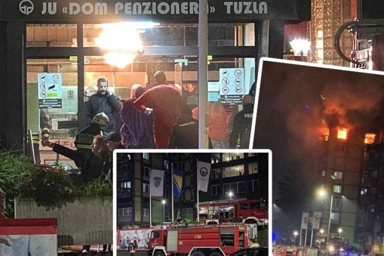 KADROVI STRAVE I UŽASA U TUZLI! Broj mrtvih porastao na DEVET, u Domu penzionera ODJEKIVALE EKSPLOZIJE, ekipe Hitne pomoći još izvlače povređene! (FOTO, VIDEO)