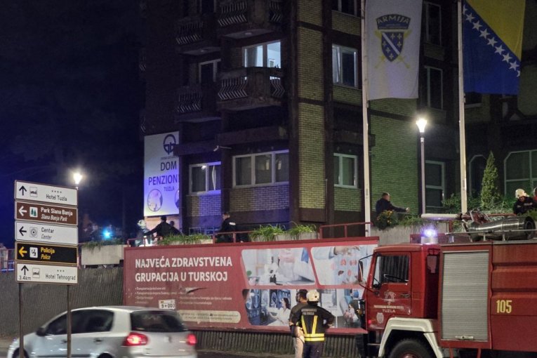 Požar u Domu penzionera