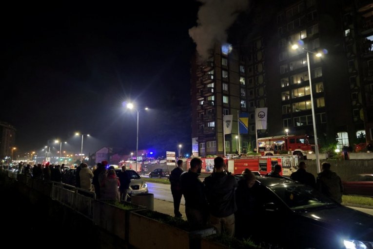 Požar u Domu penzionera