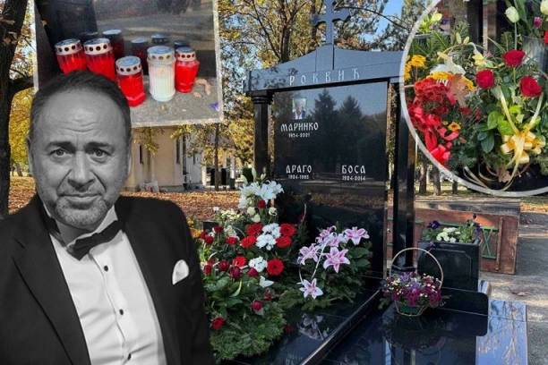ODRŽAN POMEN MARINKU ROKVIĆU! Večna kuća legende okupana cvećem, porodica obeležila godišnjicu! (VIDEO)