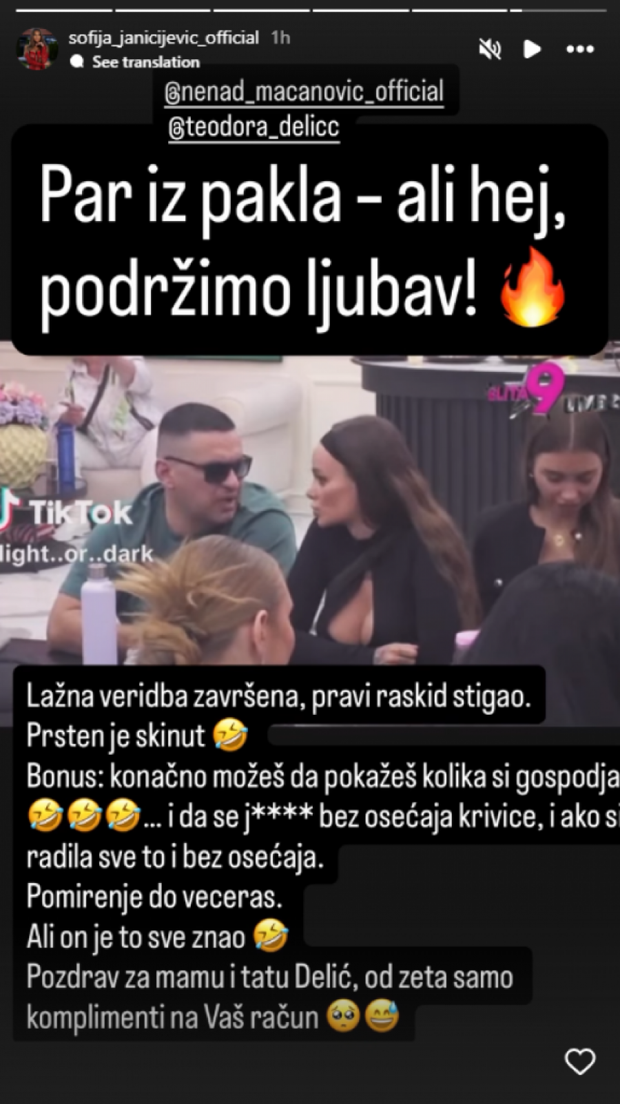 SOFIJA JANIĆIJEVIĆ SUTRA STIŽE U "ELITU 9": Skandalozno oglašavanje pred ULAZAK - kreće HAOS! (FOTO)