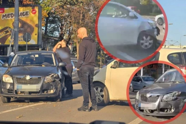 SILOVIT UDES U RUZVELTOVOJ! Usporen saobraćaj u Beogradu! (VIDEO)