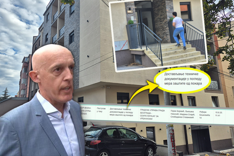OPASAN BIZNIS INVESTITORA GORANA BOJOVIĆA! Tajkun uselio zgradu BEZ ZAŠTITE OD POŽARA!