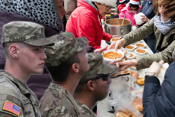 NAJMOĆNIJA ARMIJA SVETA NA KAZANU SA SOCIJALOM! Pentagon poslao vojnike u Nemačkoj da se hrane u narodnim kuhinjama