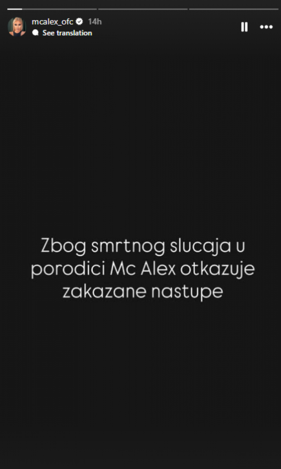 UMRO OTAC BIVŠE ZADRUGARKE! Hitno otkazala sve, porodica ZAVIJENA U CRNO: Oprosti mi! (FOTO)