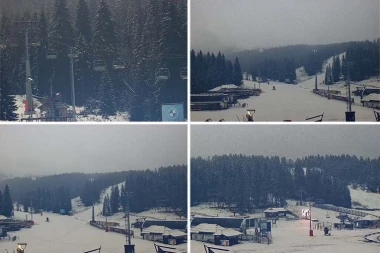 DRAMATIČNI KADROVI USRED CIKLONA! Kopaonik pod snegom - NOVE SLIKE MEĆAVE sa najpoznatije srpske planine, sve je zavejano! Evo gde će sve padati sneg do kraja dana (FOTO, VIDEO)