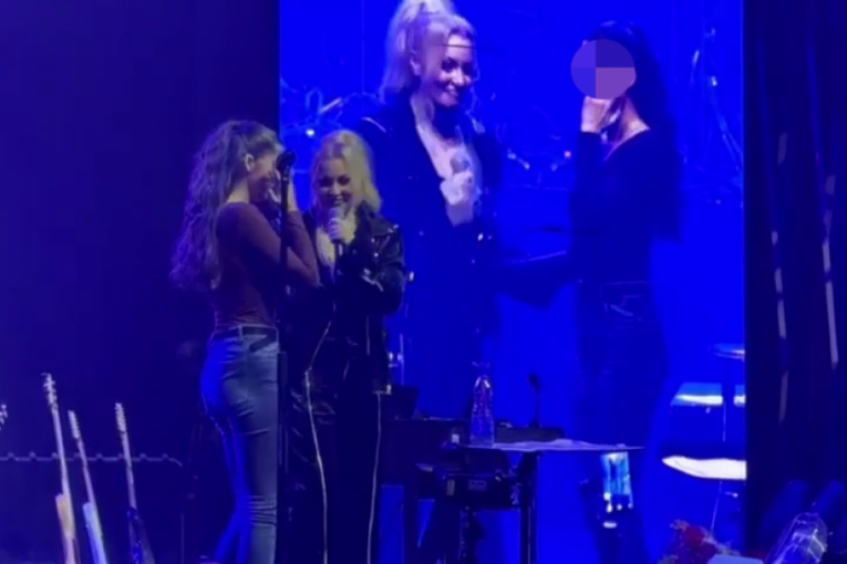 Ivana sa ćerkom Darka Radovanovića