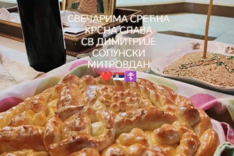 Dinča slavi Mitrovdan