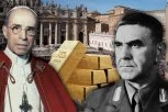 VATIKAN I DALJE ČUVA USTAŠKO ZLATO! Deklasifikovani dokumenti CIA otkrili KRVAVI DIL Nezavisne Države Hrvatske i Svete stolice