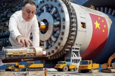 OVAKVO ČUDO BALKAN JOŠ NIJE VIDEO! Predstavljamo vam kineske SUPERMAŠINE koje će bušiti na trasi beogradskog metroa - KRTICE DUGE 130 METARA, TEŠKE 1.700 TONA