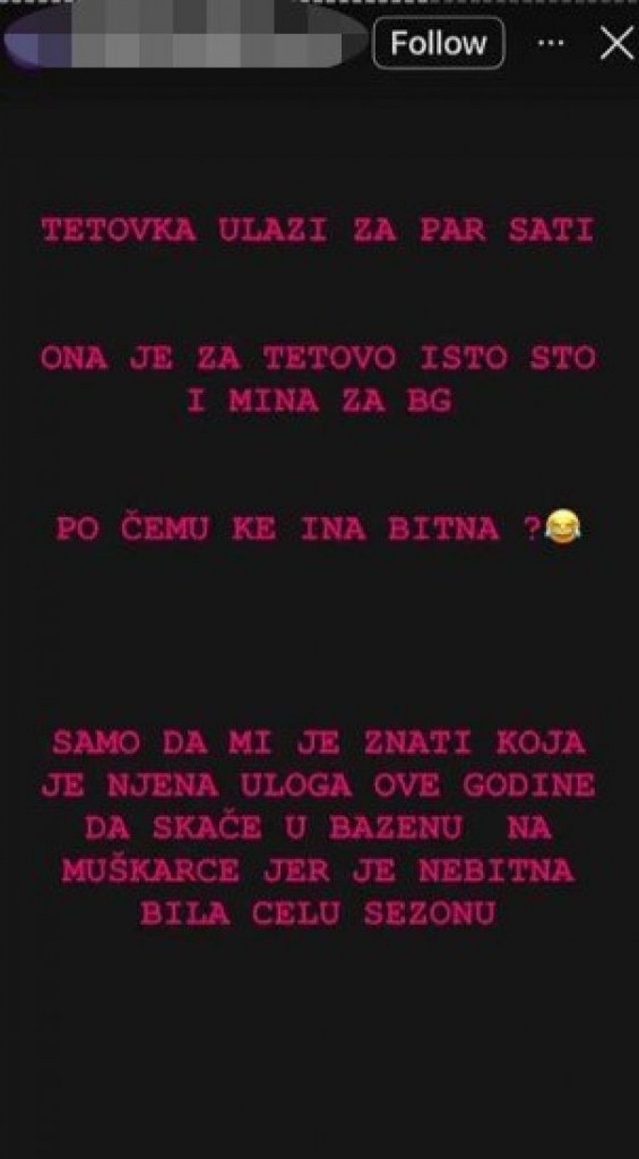 TERZA ĆE GREBATI NA KAPIJI KAD SAZNA ZA OVO! Izdato saopštenje: VEČERAS ONA STIŽE U ELITU!