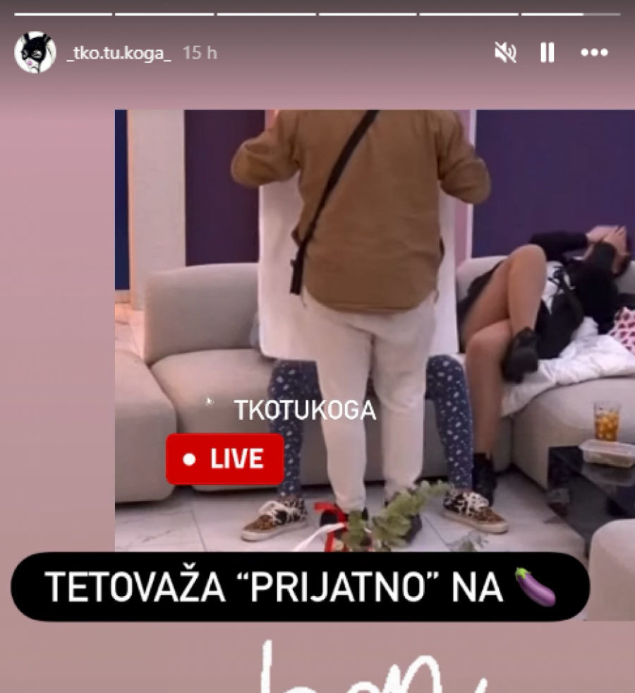 NEVIĐENA SKANDALČINA U RIJALITIJU! Filip Đukić SKINUO GAĆE, pa pokazao tetovažu na PONOSU, Miljana se ONESVESTILA!