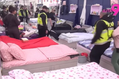 OBEZBEĐENJE OPKOLILO BELU KUĆU - MILJANA KULIĆ DEMOLIRALA PROSTORIJE: Učesnica na korak do diskvalifikacije!